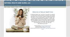 Desktop Screenshot of naturalhealthcc.com